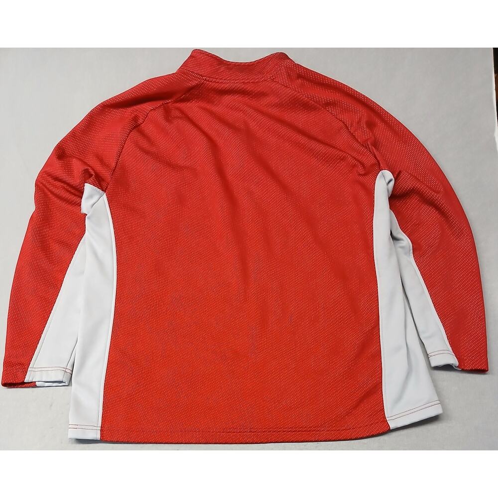 Rivalry Threads (2XL) Red Texas Tech Raiders Zip Pullover - Picture 8 of 10